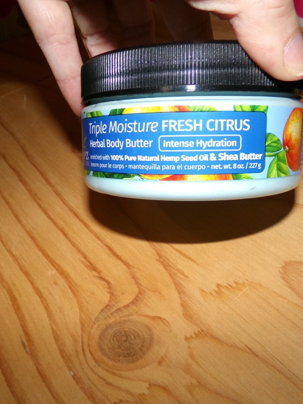 Hempz NWT Triple Moisture Herbal Body Butter - Fresh Citrus - Picture 3 of 3